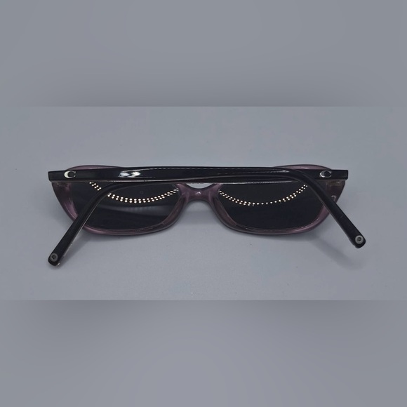 Coach Holly 504 Black Oval Sunglasses Frames Only - Picture 4 of 8